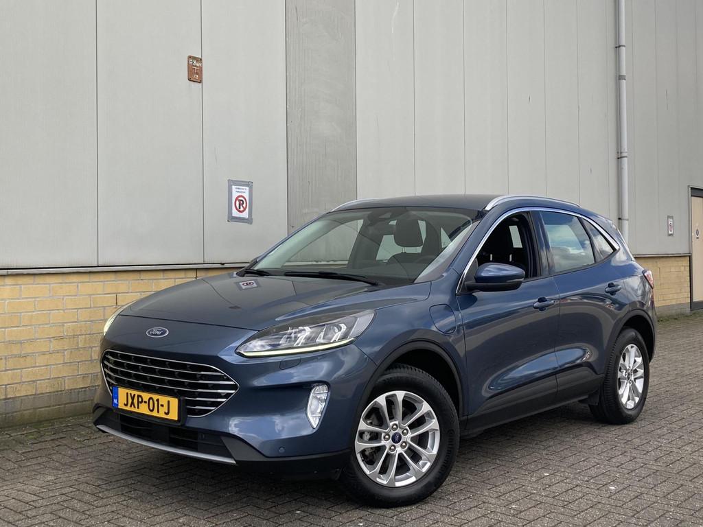 Ford Kuga 2.5 PHEV Titanium Navigatie - Apple Carplay/ Andro, Gebruikt, 4 cilinders, Blauw, Plug-in hybride