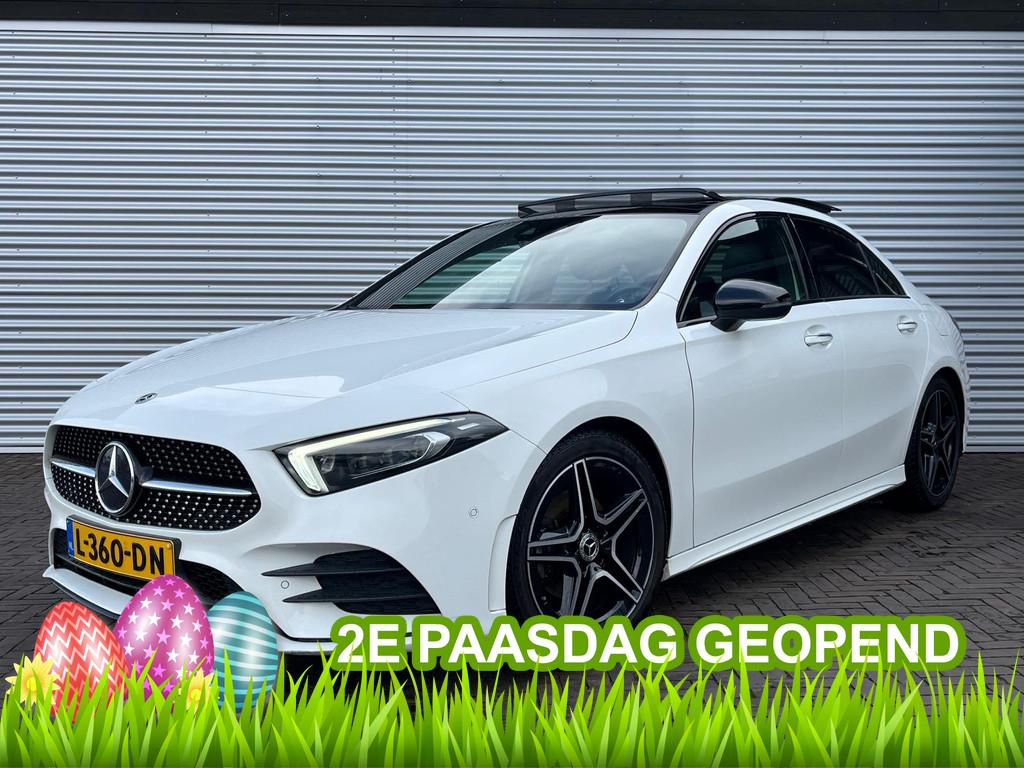 Mercedes-Benz A-Klasse 180 Business Solution AMG panorama da, 12 maanden, 136 pk, 4 cilinders, Wit