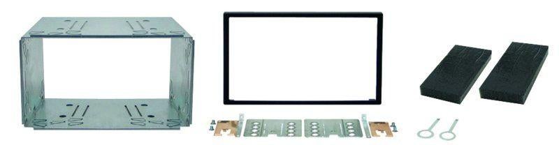 Inbouwframe universeel 2-DIN Alpine/Clarion/JVC/Kenwood/Pion, ACV, Nieuw, Straßburger Allee 10-12 41812 Erkelenz, Info@acvgmbh.de