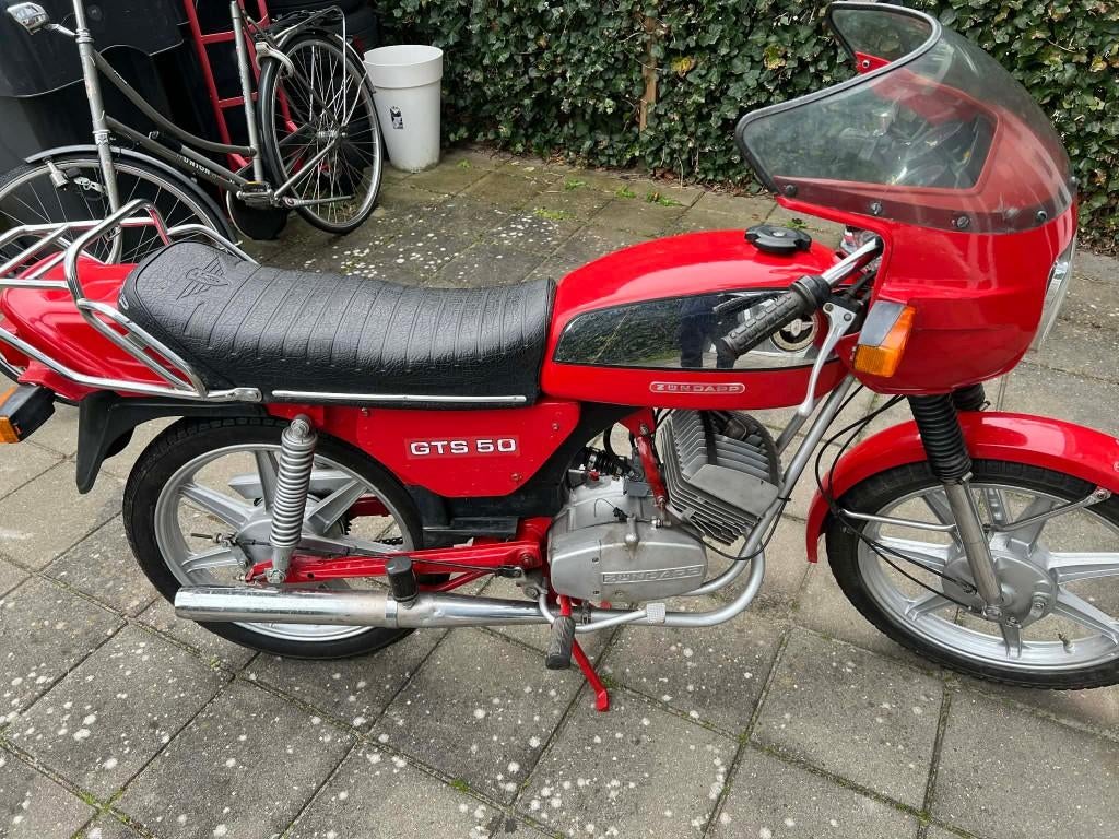 zundapp gts 50, Fietsen en Brommers, Brommers | Zundapp, Ophalen, Gebruikt, Maximaal 45 km/u, GTS50