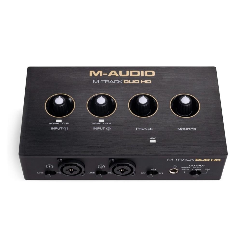 M-Audio M-Track Duo HD 2-in/2-out USB-C SUPERPRIJS, Nieuw, Ophalen of Verzenden, Support@inmusicstore.com, Inmusic Europe Limited
