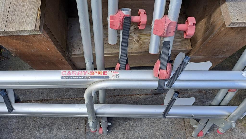 Fiamma Carry bike fietsdrager Fiat Ducato/Citroën Jumper, Ophalen of Verzenden, Gebruikt, Achterklepdrager