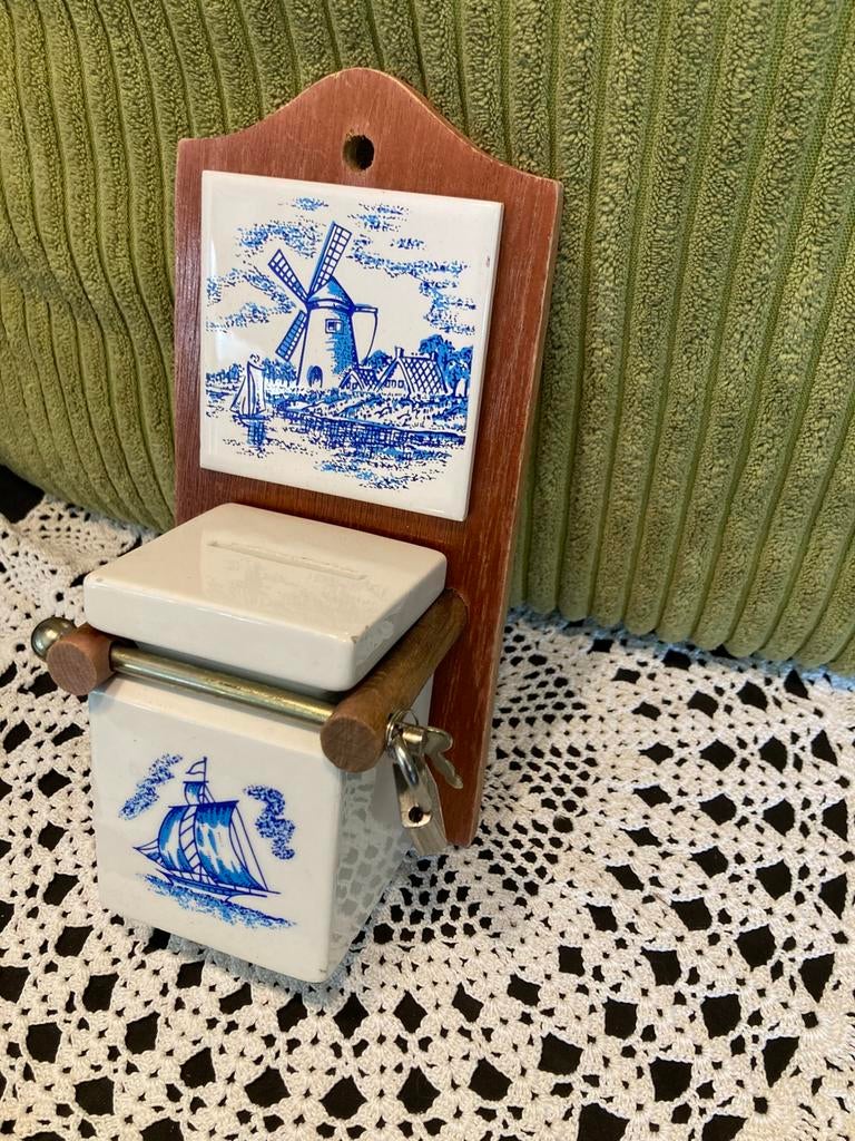 Spaarpot Delfts blauw (070426), Ophalen of Verzenden