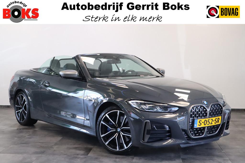 BMW 4 Serie Cabrio M440i xDrive High-Executive 374PK Individ, Auto's, BMW, Bedrijf, Te koop, 4-Serie, 360° camera, 4x4, ABS, Achteruitrijcamera
