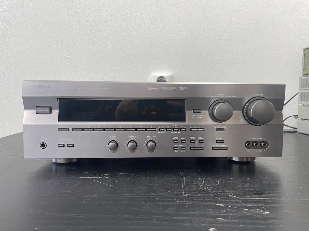 Yamaha RX-V495RDS Versterker Receiver, Yamaha, Ophalen of Verzenden, Zo goed als nieuw, 120 watt of meer