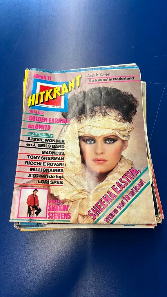 Hitkranten 1982 meerdere edities, Ophalen, 1980 tot heden, Tijdschrift