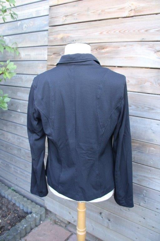 Jasje zwart Marccain wafel mt N5 (L/42) Vaste prijs, Verzenden, Zwart, Maat 42/44 (L), Zo goed als nieuw