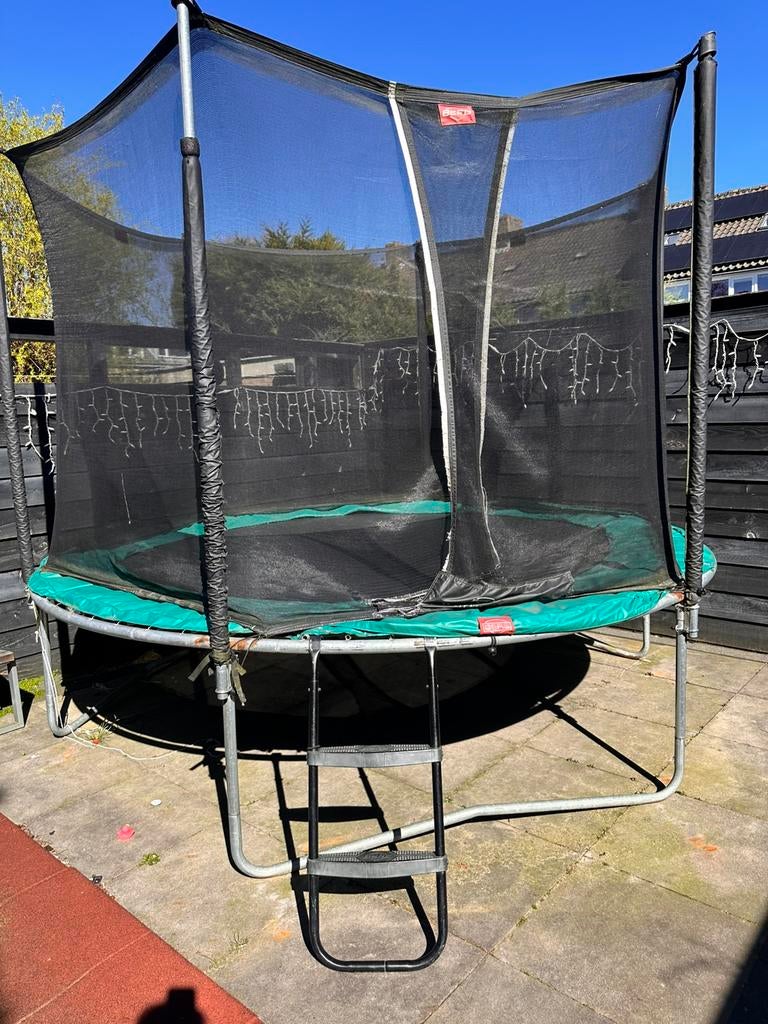 BERG Trampoline, Ophalen, Gebruikt