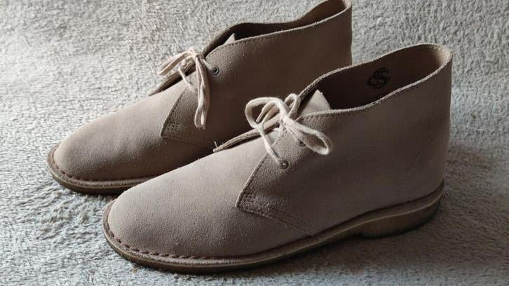 Clarks Originals desert boots suède schoenen - maat 41,5, Kleding | Heren, Schoenen, Ophalen of Verzenden, Zo goed als nieuw, Bruin