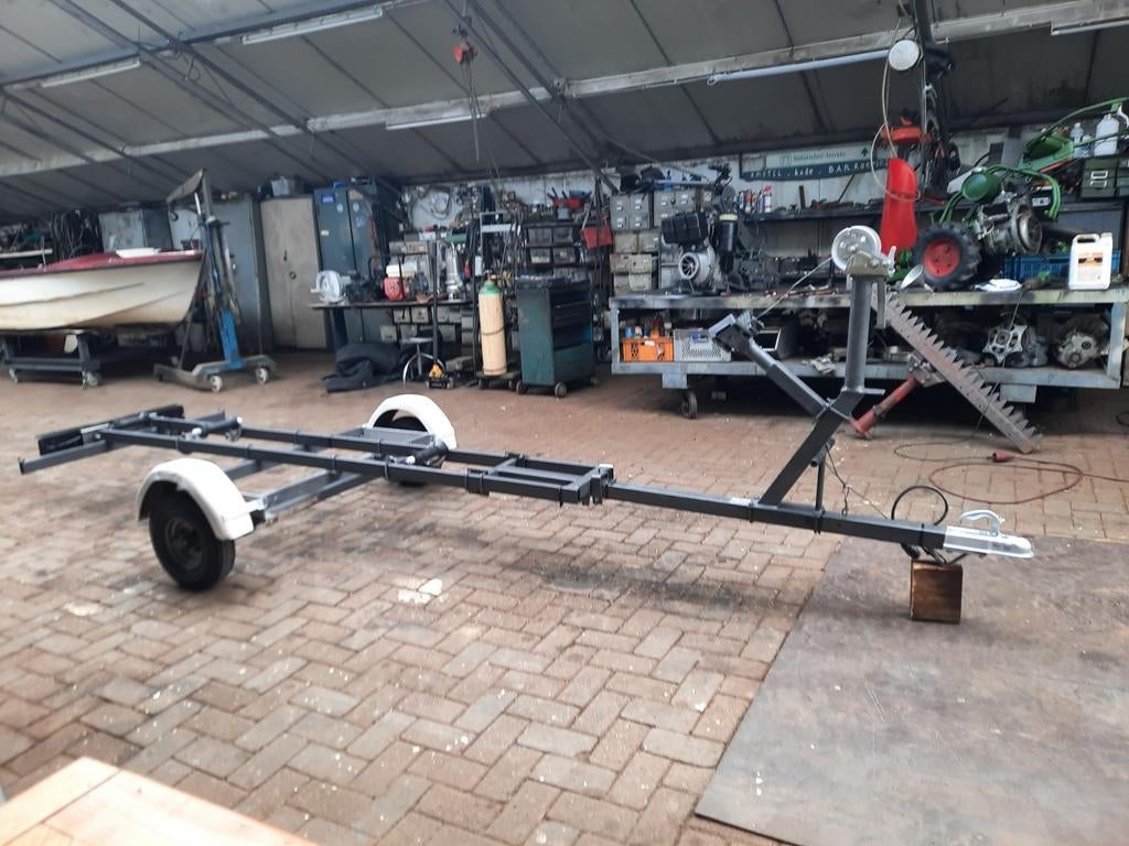 Boot trailer, Ophalen, Minder dan 6 meter