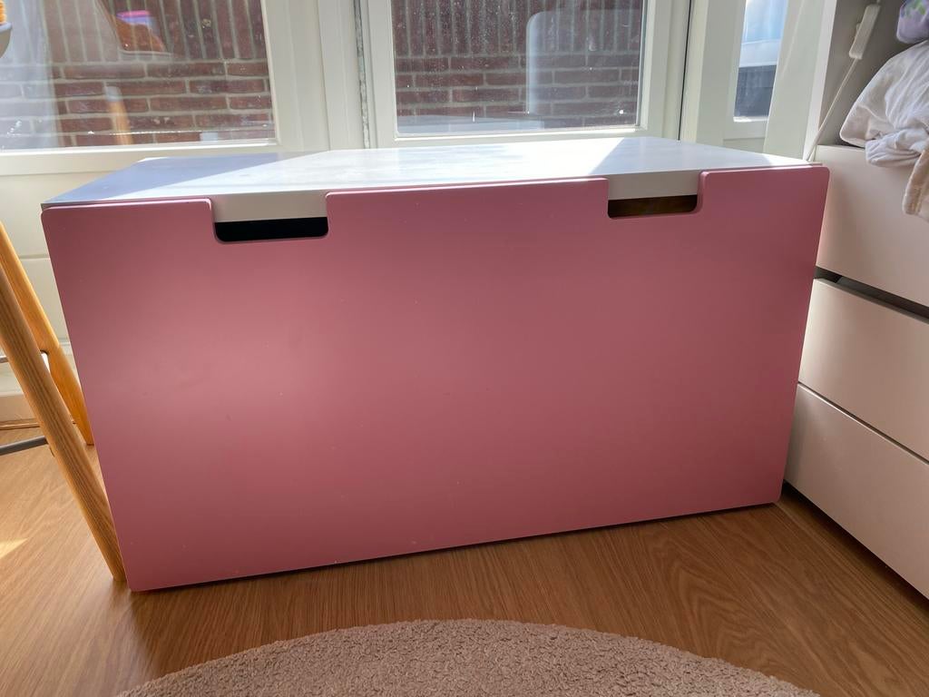 Ikea Smastad opbergmeubel roze/wit, Ophalen, Gebruikt, Overige typen