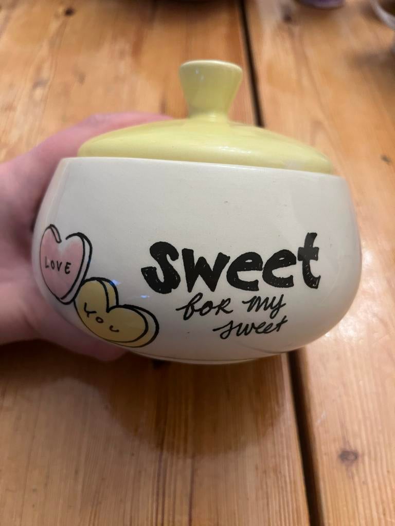 Blond Amsterdam suikerpot 'Sweet for my sweet', Ophalen, Blond Amsterdam, Overige typen, Zo goed als nieuw