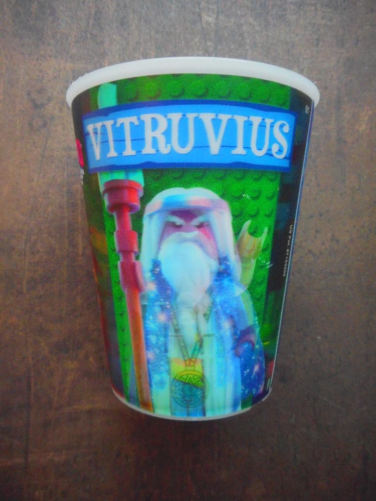 Lego Cup The Lego Movie Vitruvius (zie foto's), Ophalen of Verzenden, Zo goed als nieuw, Lego