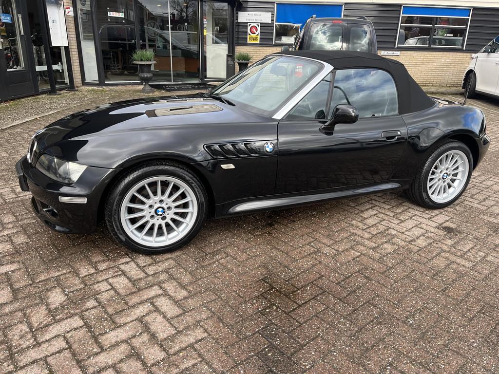 BMW Z3 Roadster 2.2i Sport Line 6 cilinder handgeschakeld, U, Auto's, 2171 cc, Achterwielaandrijving, Gebruikt, Zwart