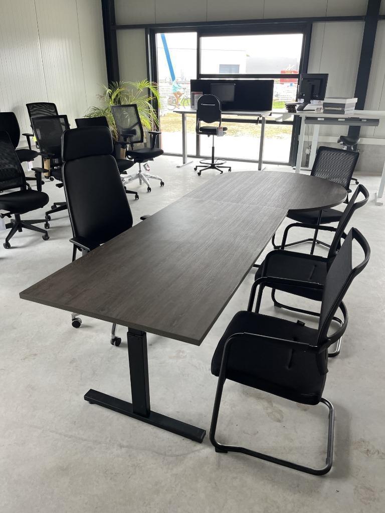 Bureau Met Vergaderstuk AH-TUBE, Huis en Inrichting, Bureaus, Ophalen of Verzenden, In hoogte verstelbaar, Nieuw, Bureau