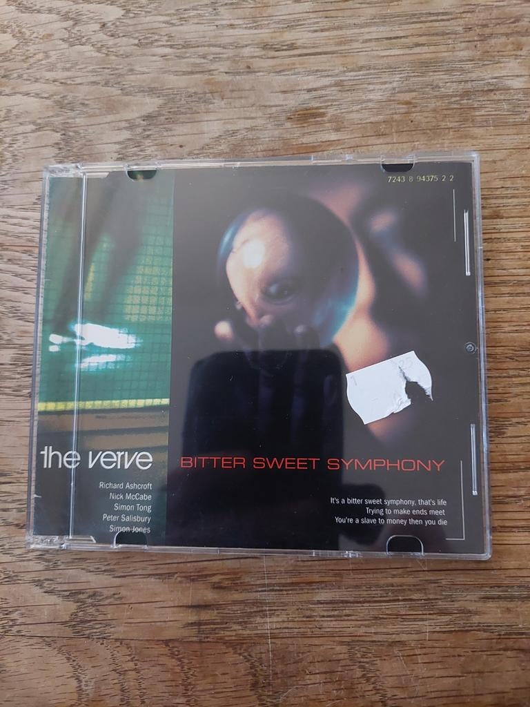 The Verve - Bitter Sweet Symphony CD Single, Ophalen of Verzenden