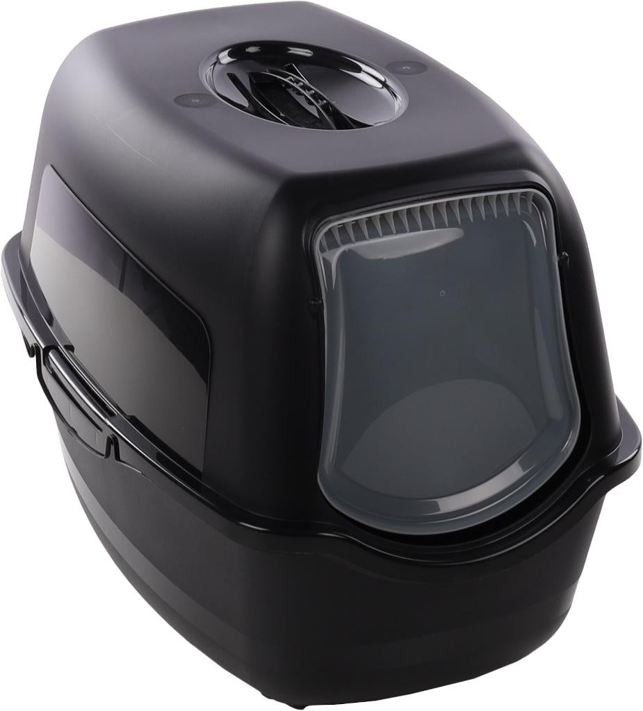 Goedkope Kattenbak kattentoilet zwart met filter nu € 15,-, Gesloten, ., Flamingo, Nieuw