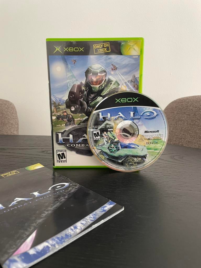 Halo Combat Evolved [Xbox] - Compleet (USA), Gebruikt, Shooter, Ophalen of Verzenden, 3 spelers of meer