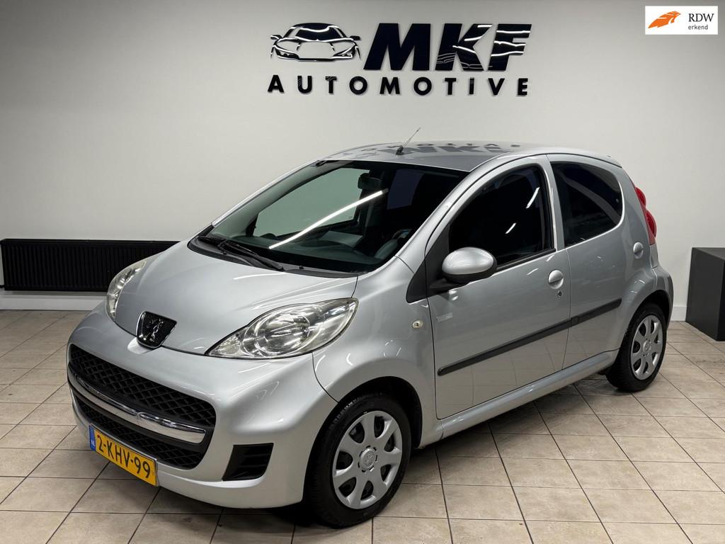 Peugeot 107 1.0-12V XR 5D 2010 Airco/Elek Pakket/Carplay/NAP, Voorwielaandrijving, Gebruikt, 4 stoelen, 68 pk