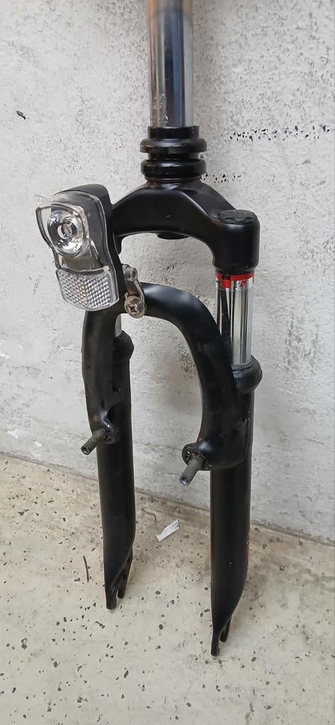 Alpina Trial 22 inch Voorvork met stuur en balhoofdlagerset, Ophalen, Gebruikt