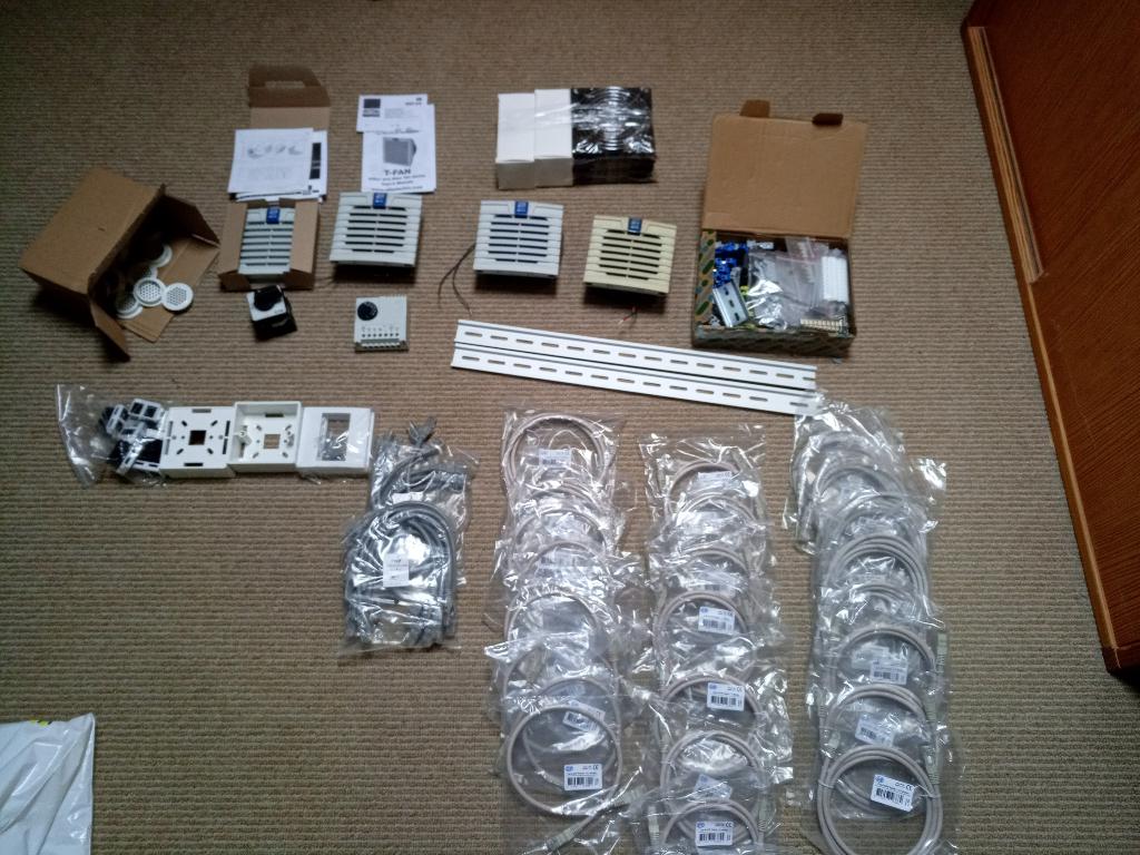 Onderdelen voor serverkast, server, patch, netwerk rack kast, Computers en Software, Serverkasten, Ophalen of Verzenden, Nieuw