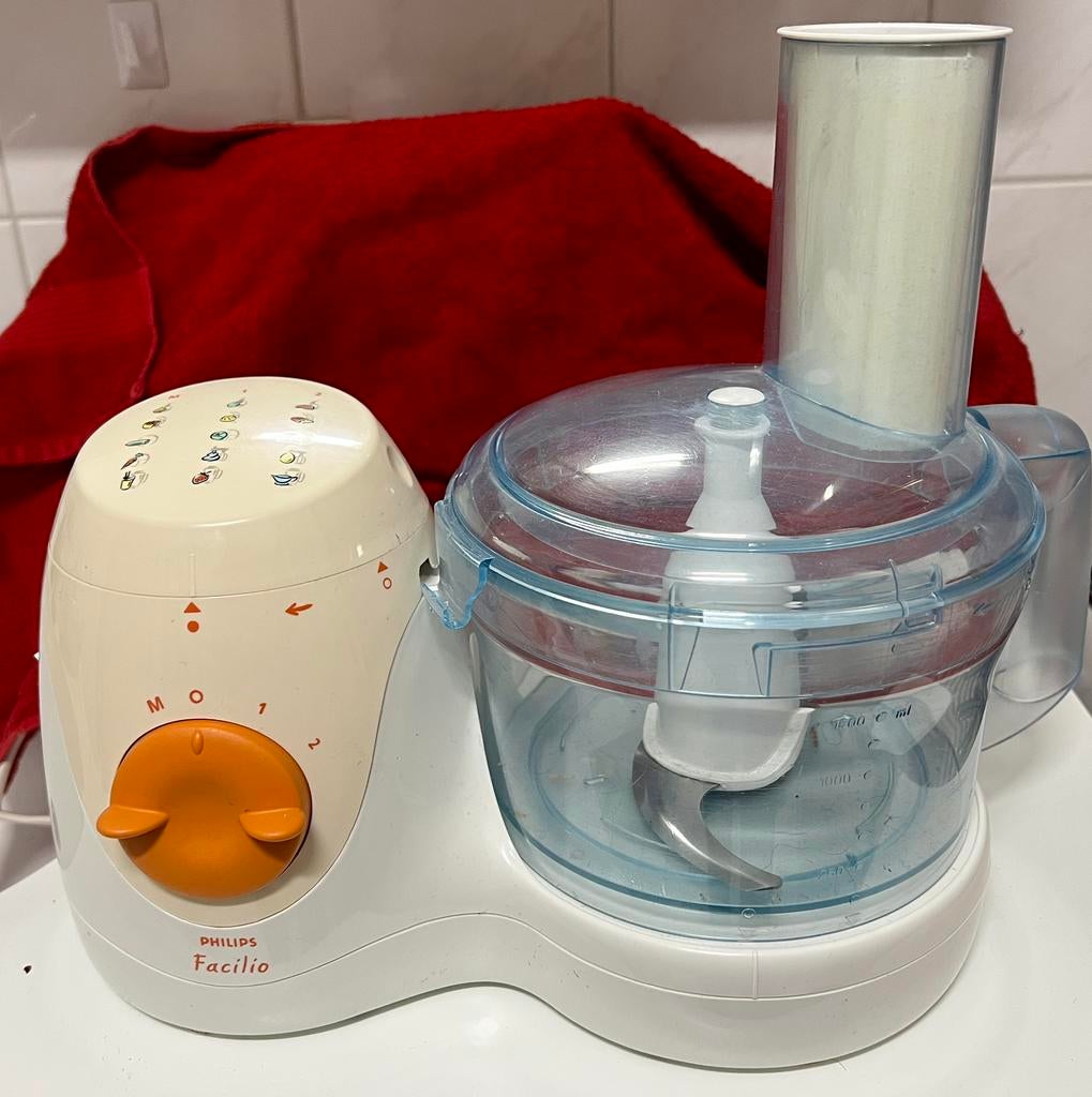 PHILIPS Facilio keukenmachine nieuw ongebruikt, Ophalen of Verzenden, Zo goed als nieuw, Vaatwasserbestendig, 2 snelheden