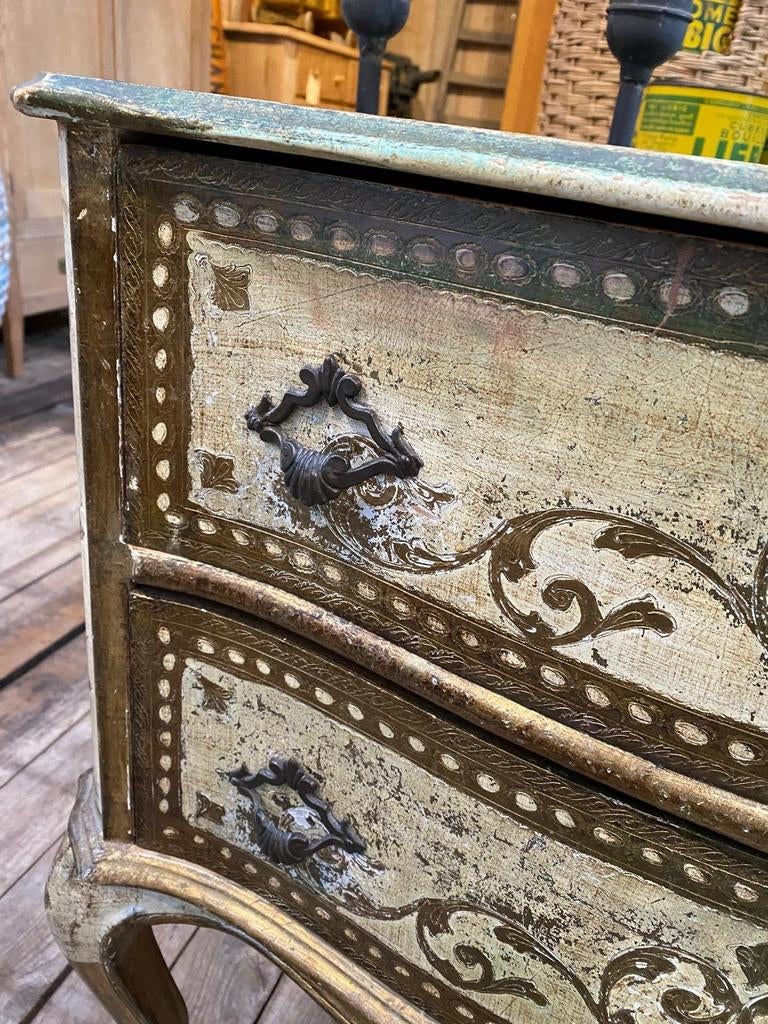 Sierlijk Florentijns kastje ladekastje, Ophalen, 50 tot 100 cm, Minder dan 100 cm, 25 tot 50 cm