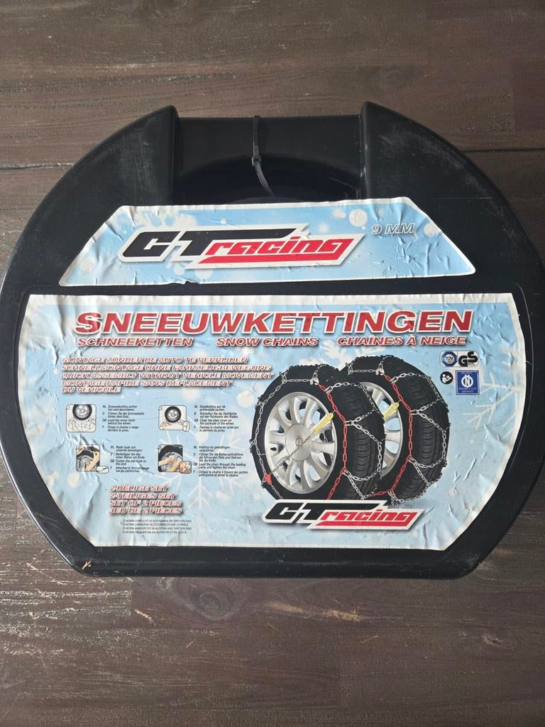 GT Racing Sneeuwkettingen - Maat 90, Auto diversen, Sneeuwkettingen, Ophalen of Verzenden, Nieuw