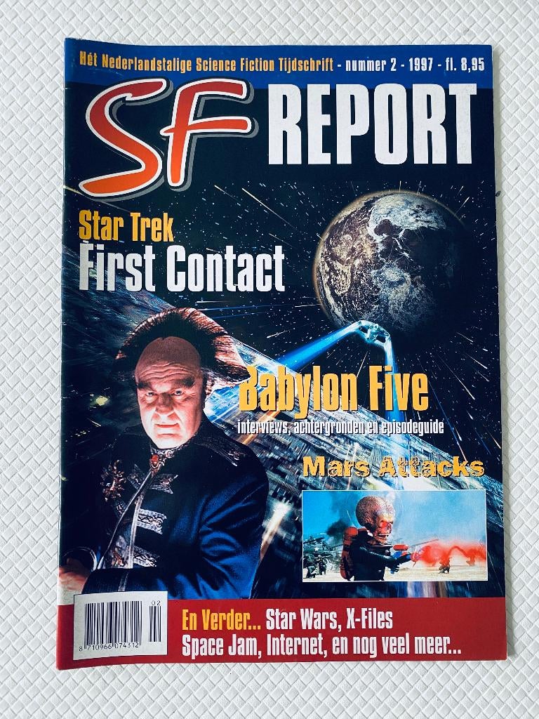 SF Report Magazine 02 (1997) | 'Babylon Five' Cover, Boeken, Tijdschriften en Kranten, Ophalen of Verzenden, Zo goed als nieuw