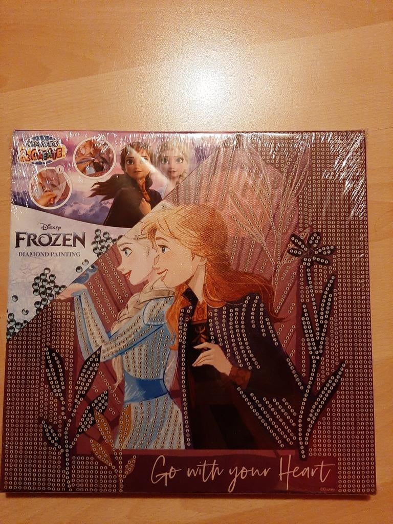Nog nieuwe Diamond painting canvas frozen, Ophalen of Verzenden, Nieuw, Knutselwerk