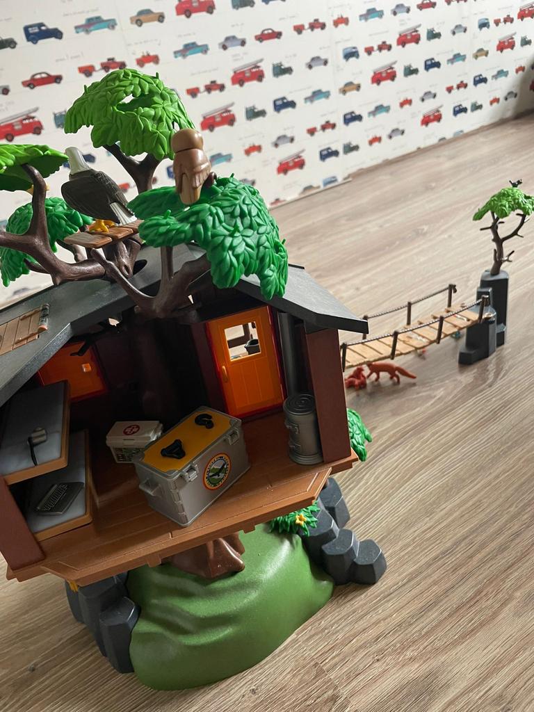 Playmobil Wild Life 5557 Avontuurlijke Boomhut, Kinderen en Baby's, Speelgoed | Playmobil, Ophalen of Verzenden, Gebruikt, Complete set