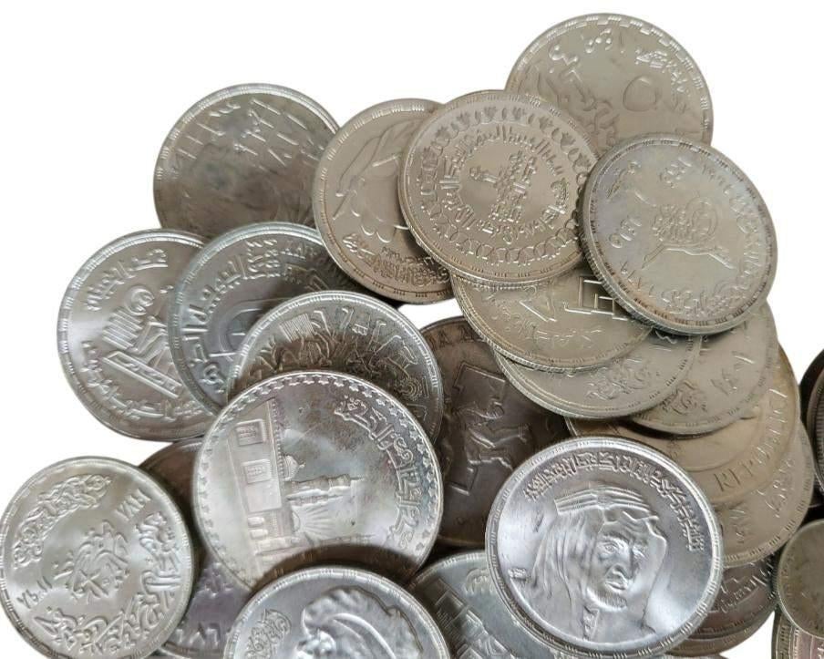 500 gram zilver Egypte, Postzegels en Munten, Edelmetalen en Baren, Ophalen of Verzenden, Zilver