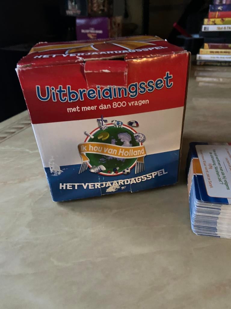 Uitbreiding van het verjaardagsspel ik hou van holland, Ophalen of Verzenden, Zo goed als nieuw