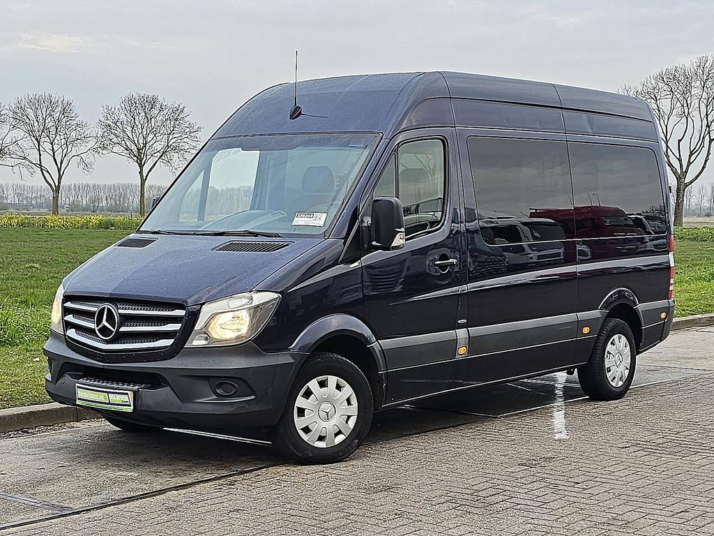 MERCEDES-BENZ SPRINTER 213 ac 9-pers euro6, Auto's, Bestelauto's, Gebruikt, Euro 6, 129 pk, Blauw