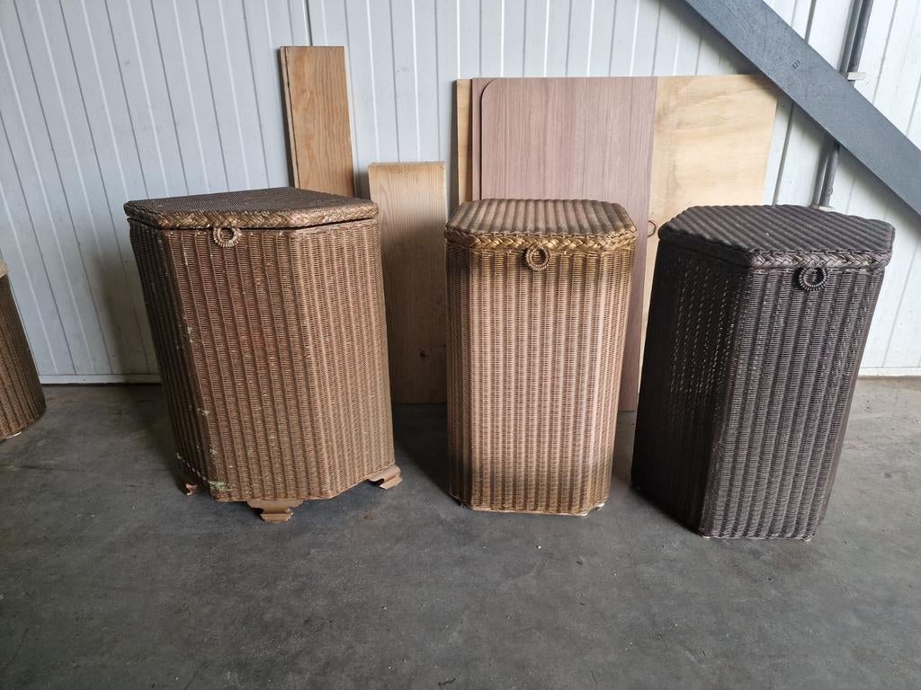 Lloyd Loom wasmanden, Ophalen