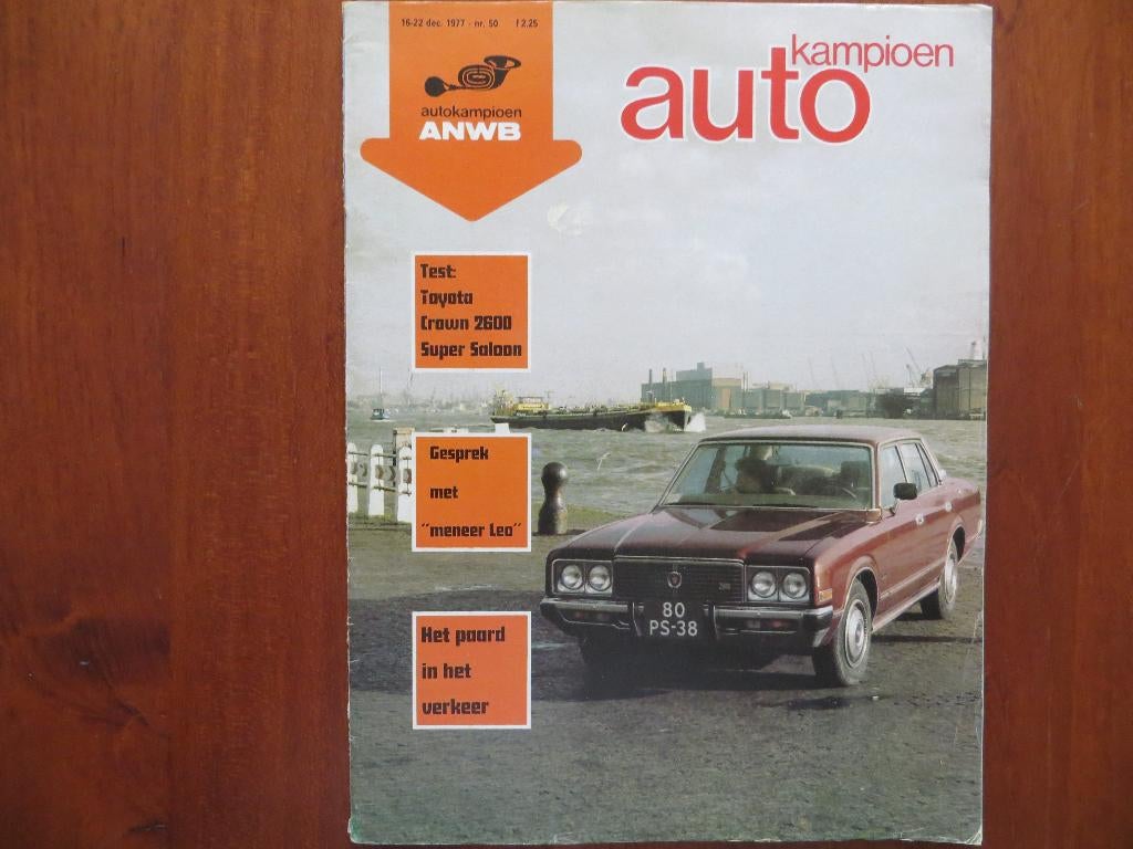 Autokampioen 50 1977 Toyota Crown 2600 Super saloon, Jeep, Ophalen of Verzenden, Nieuw, Toyota