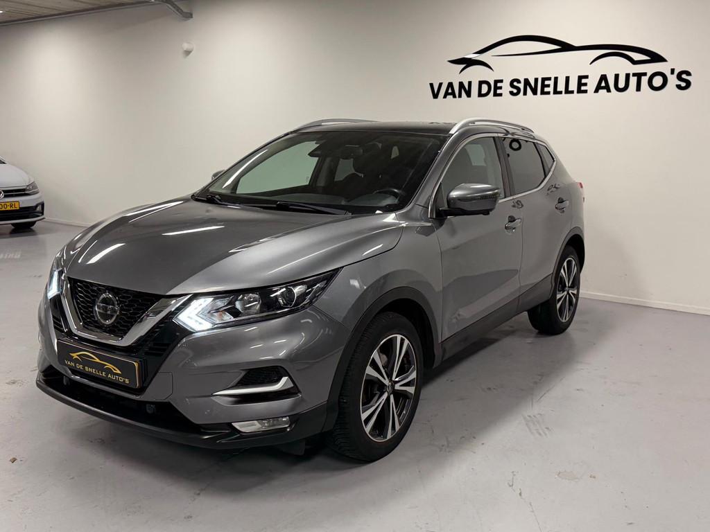 Nissan Qashqai 1.3 DIG-T N-Connecta PANO/360CAMERA/ONDERHOUD, Voorwielaandrijving, 687 kg, Gebruikt, Euro 6
