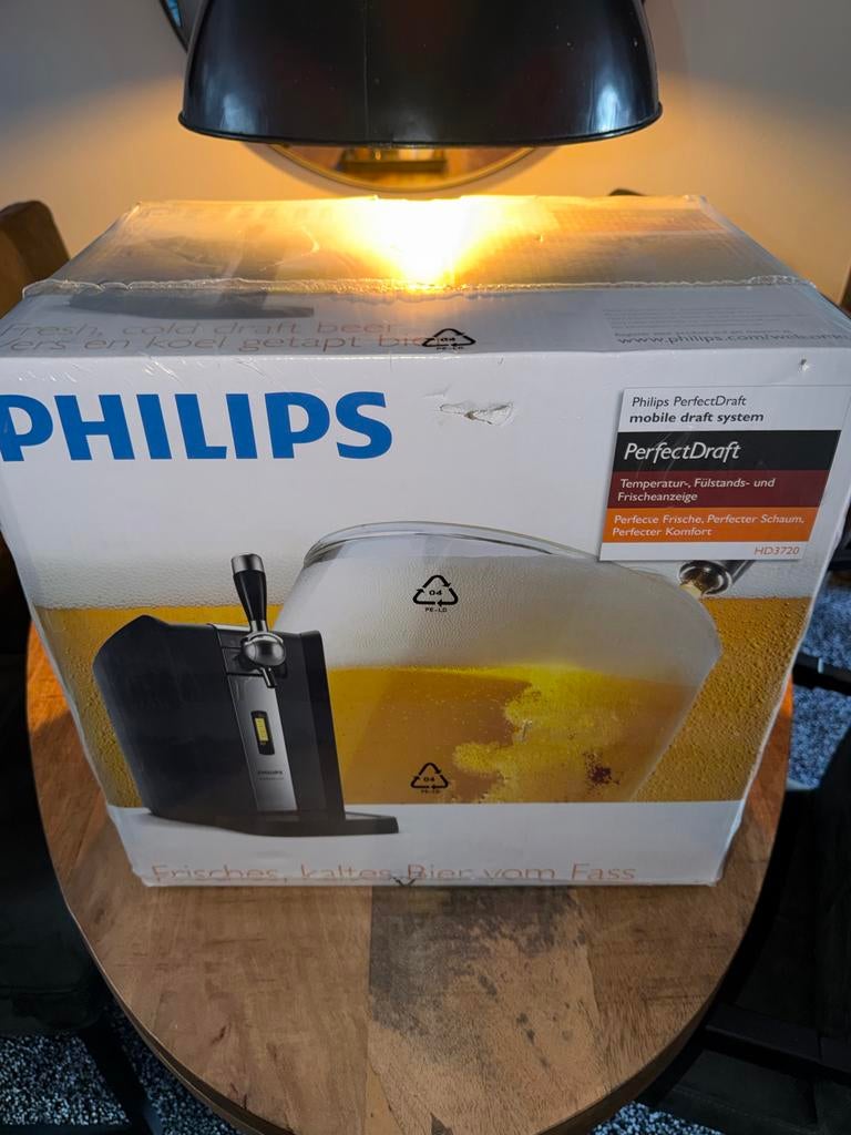 Philips Perfect Draft HD3720 - Nieuw in doos, Ophalen of Verzenden, Nieuw, Philips
