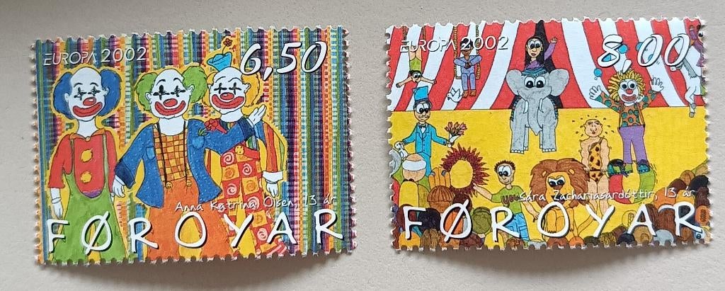 Faroer Eilanden-Faroe Islands 2002 cept mich 423-24, Ophalen of Verzenden, Denemarken, Postfris
