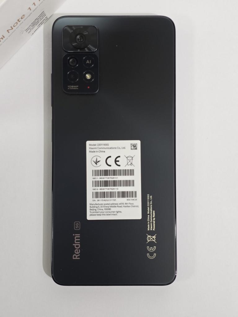 Xiaomi Redmi Note 11 Pro 5G - 64GB - Gray | Retourdeal, Support@xiaomi,com, Nieuw, Klassiek of Candybar, Zonder simlock