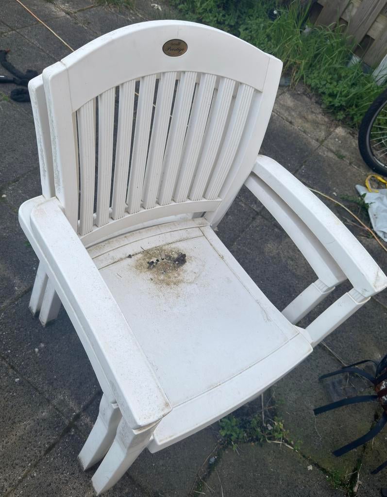 Hartmann Prestige tuinstoel 2x, Ophalen, Zo goed als nieuw, Kunststof