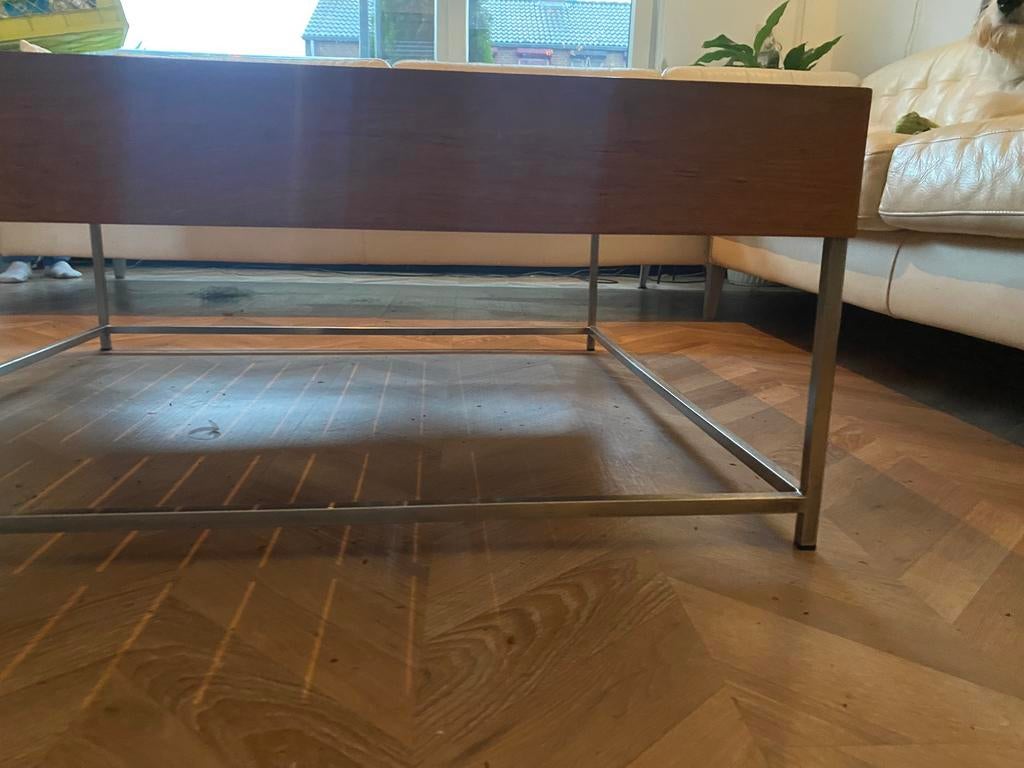 Salon tafel 1 m2, Ophalen, Gebruikt, 50 tot 100 cm, Vierkant