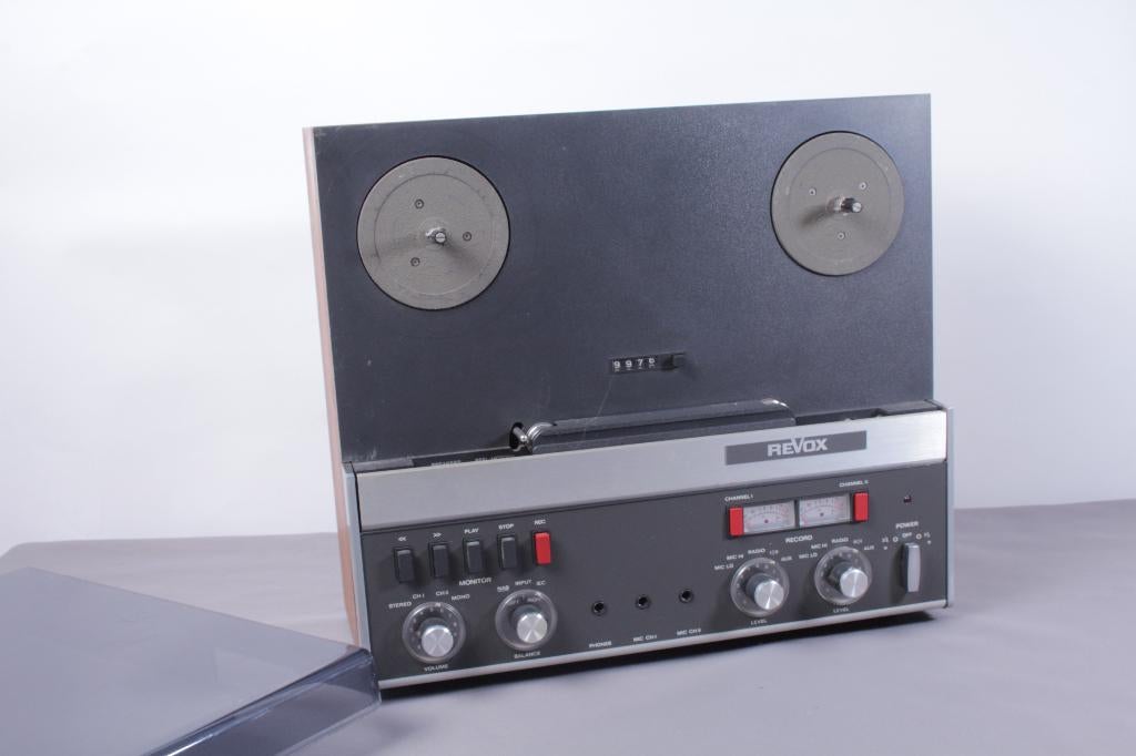 D03 Revox A77 - NIET GETEST -, Audio, Tv en Foto, Bandrecorders, Ophalen, Bandrecorder, Met stofkap