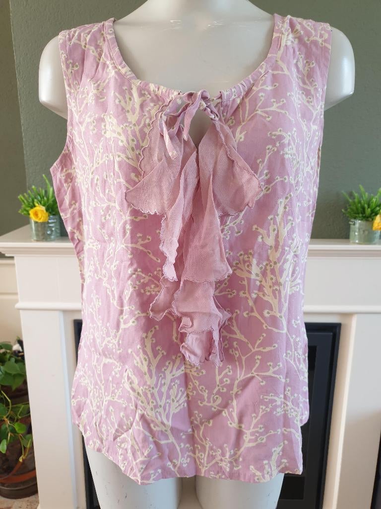 Noa Noa prachtige lila paarse shirt top M 38 40, Kleding | Dames, Maat 38/40 (M), Paars, Zo goed als nieuw, Zonder mouw