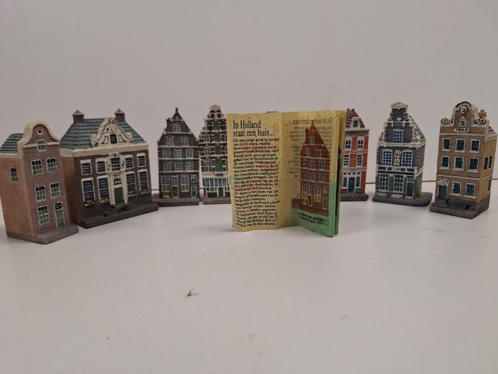 9 Oud Hollandse grachtenpandjes (Blokker), Ophalen of Verzenden