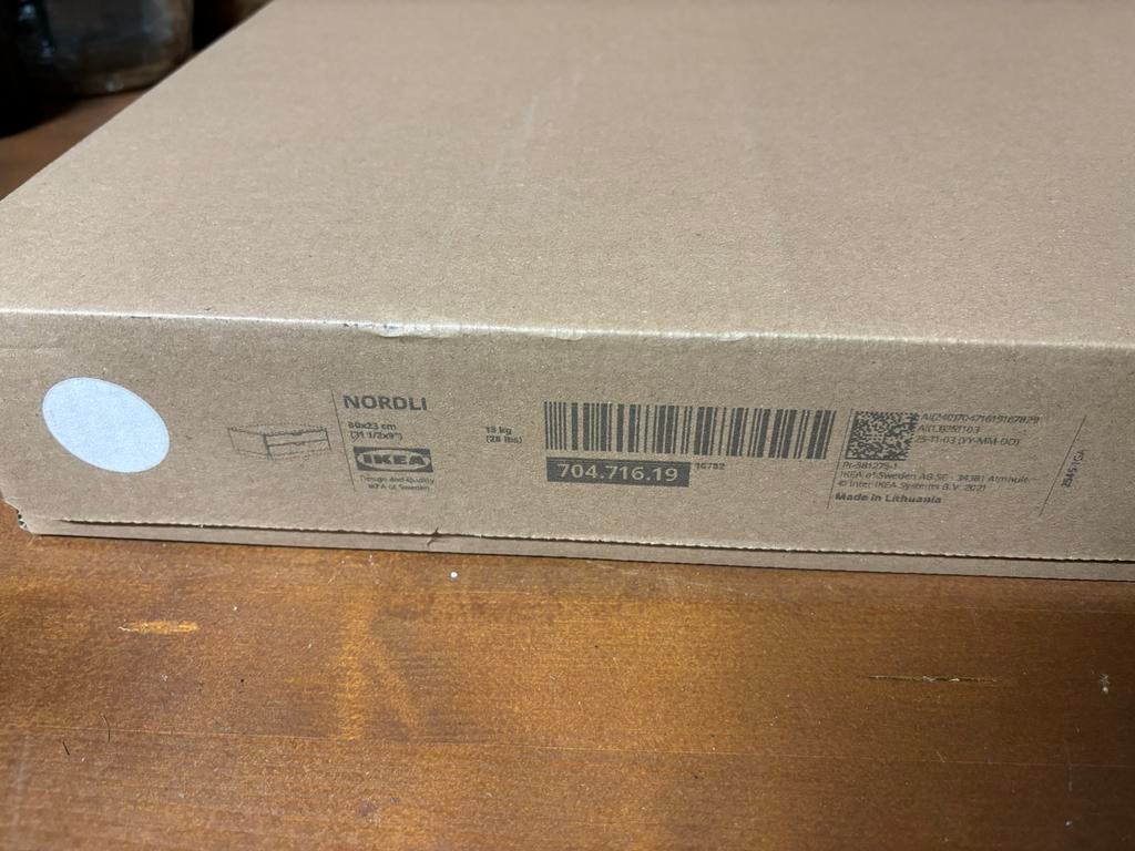 IKEA Nordli modulaire ladenkast (2 stuks), Ophalen, 1 of 2 laden, 50 tot 100 cm, Zo goed als nieuw