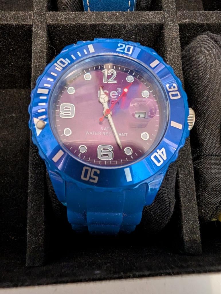 blauw Ice Watch dameshorloge, Verzenden