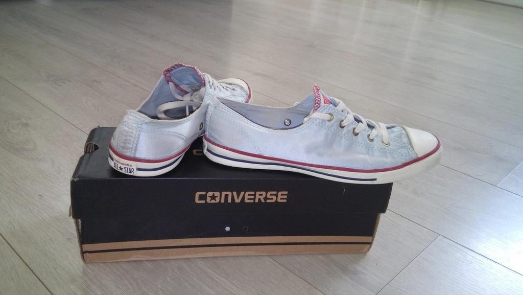 Lichtblauwe Converse All Star Chuck Taylor Dainty maat 37, Blauw, Converse, Ophalen of Verzenden, Sneakers of Gympen