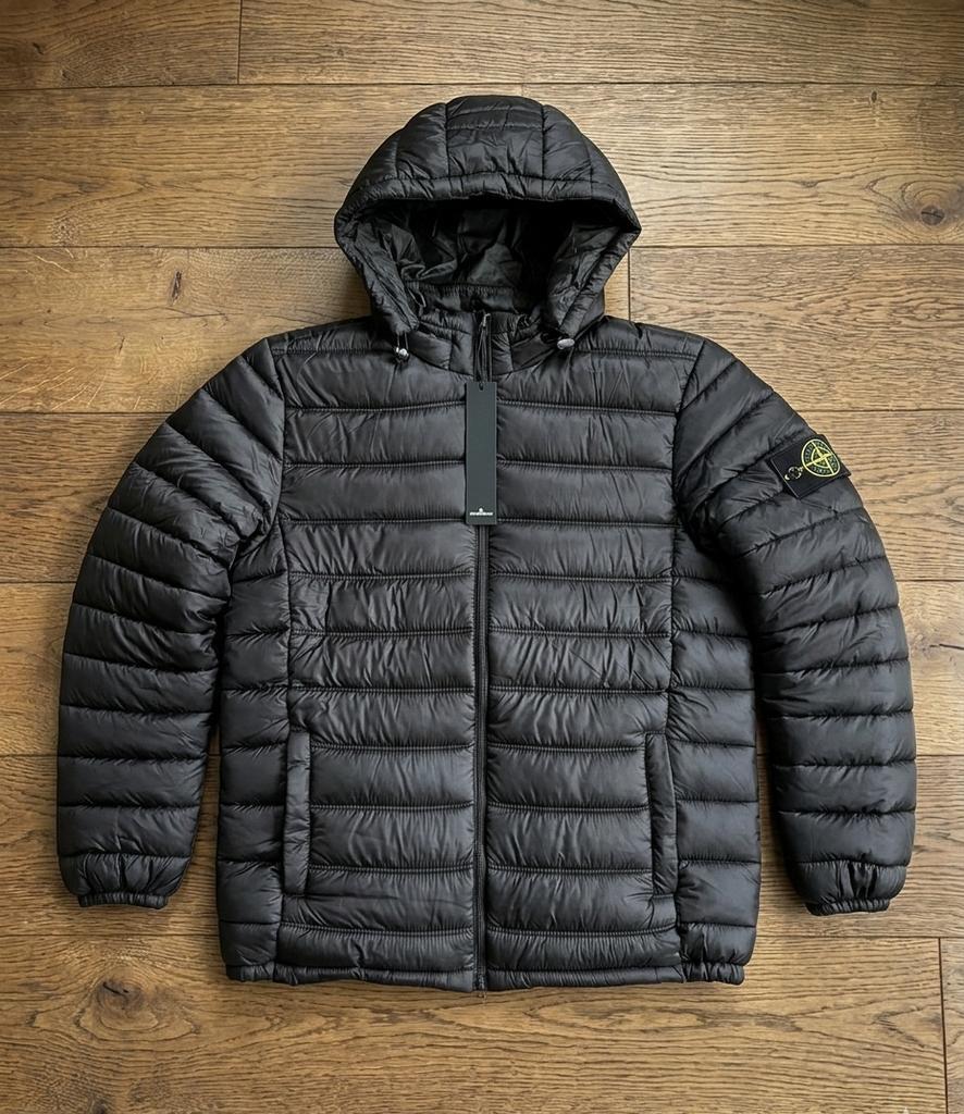 Stone jas, Verzenden, Zo goed als nieuw, Maat 48/50 (M), Zwart