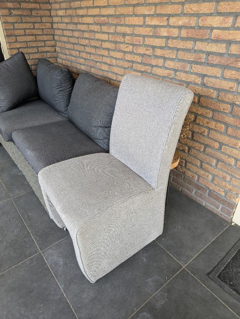 Eetkamerstoelen, Huis en Inrichting, Stoelen, Ophalen, Gebruikt, Vijf, Zes of meer stoelen, Stof